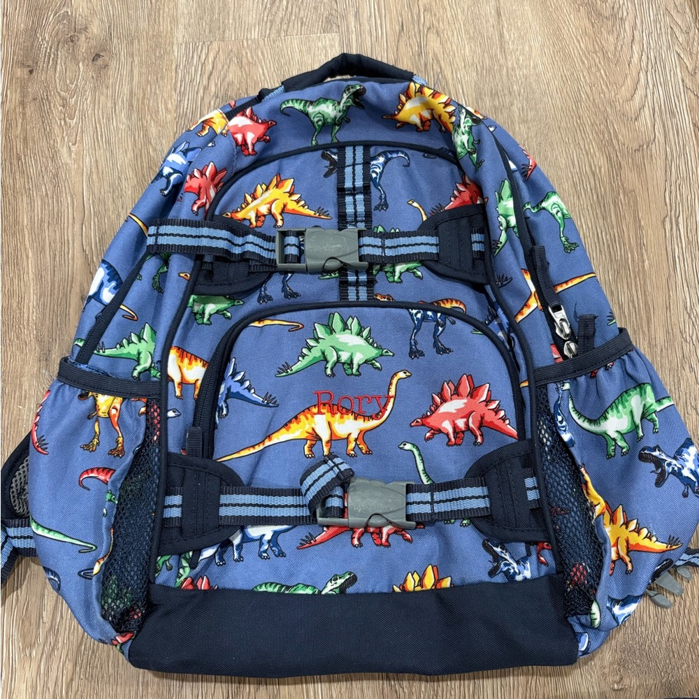 Pottery Barn Kids Large Dinosaur Backpack & Lunchbox (RORY)